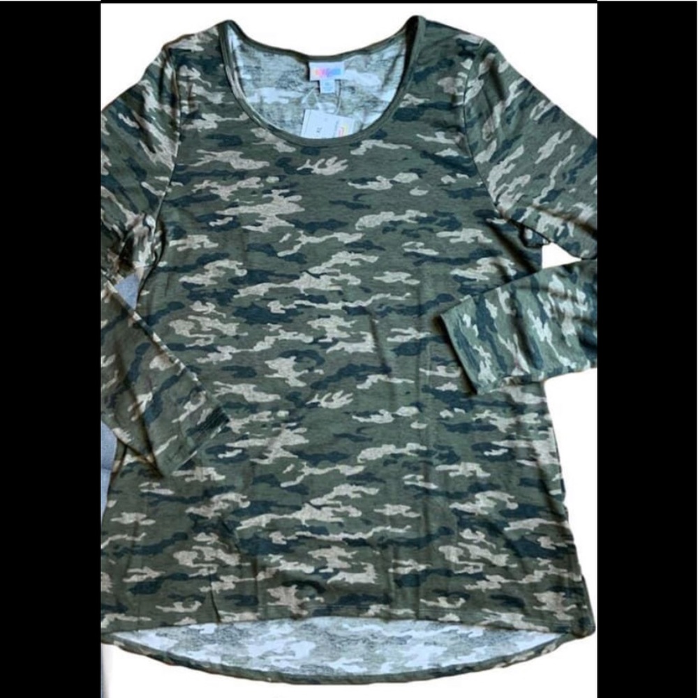 New With Tags LulaRoe 2X Camo Lynnae